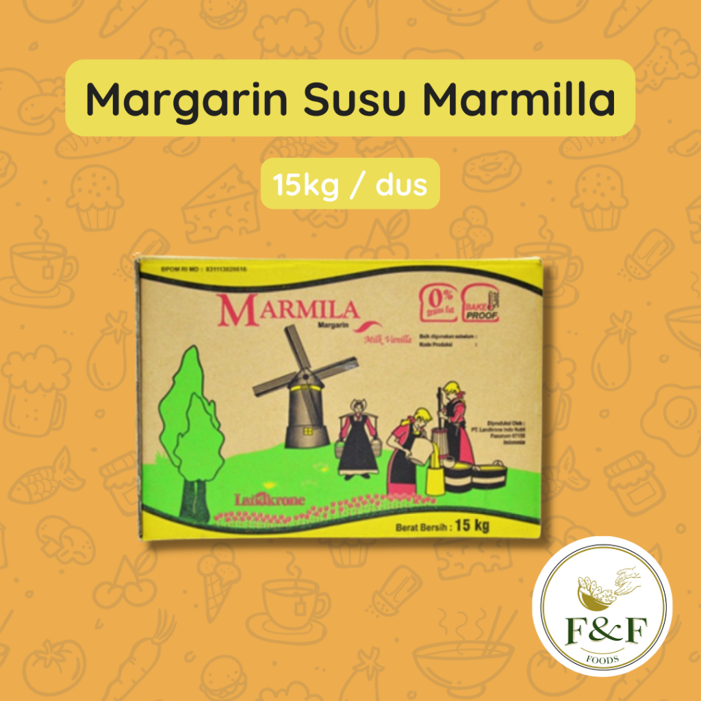 

Margarin Marmila 15kg | Margarin Susu | Margarin | Olahan Susu | Mentega | Marmila