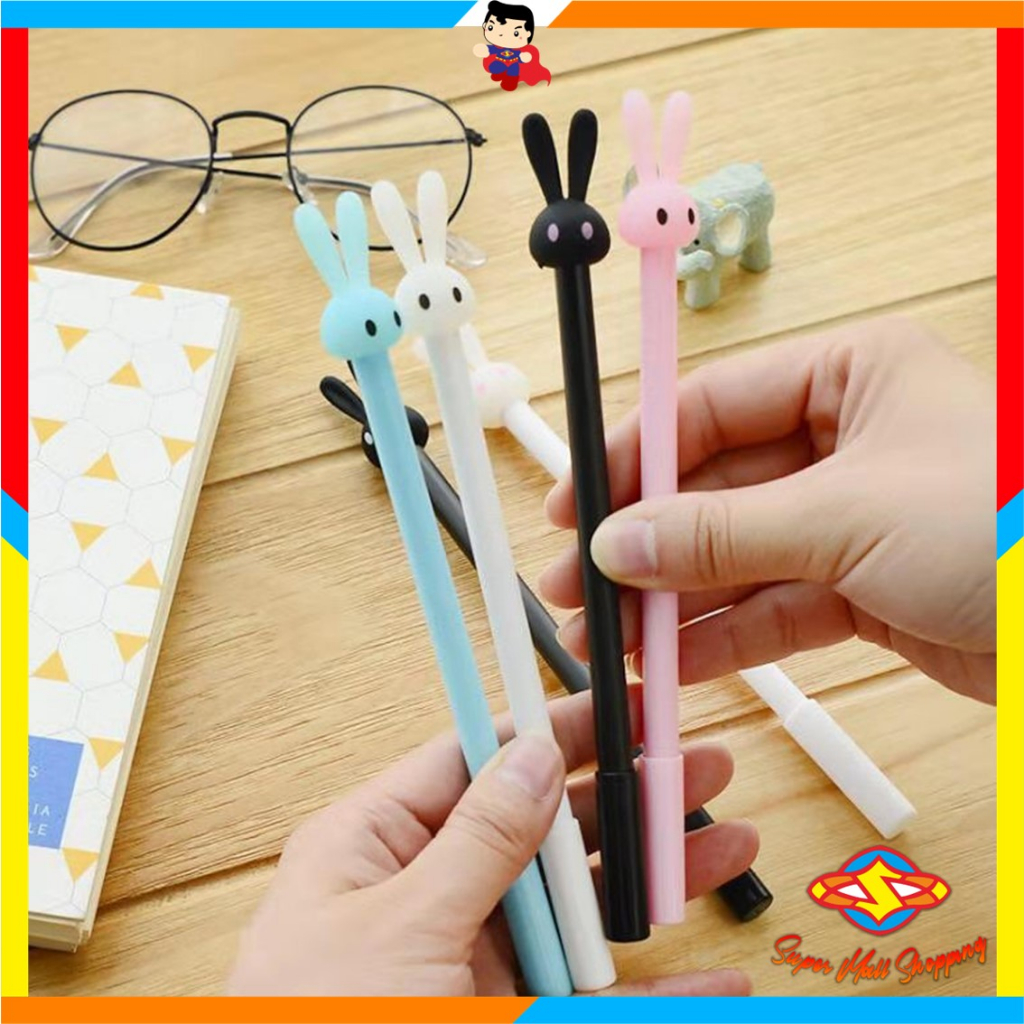 

SMS Pulpen Pena Bentuk Karakter Kepala Kelinci Bolpen Karakter Bunny Lucu Unik Pulpen Karakter Gel Imut Pulpen Gel Pena Murah Import