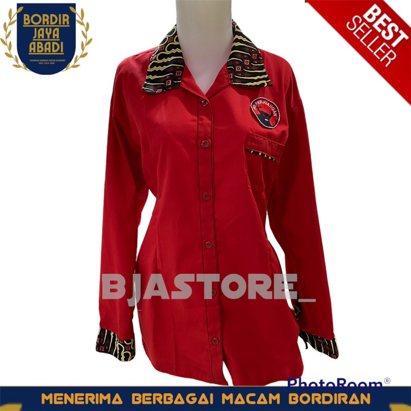 Kemeja PDI Perjuangan Wanita