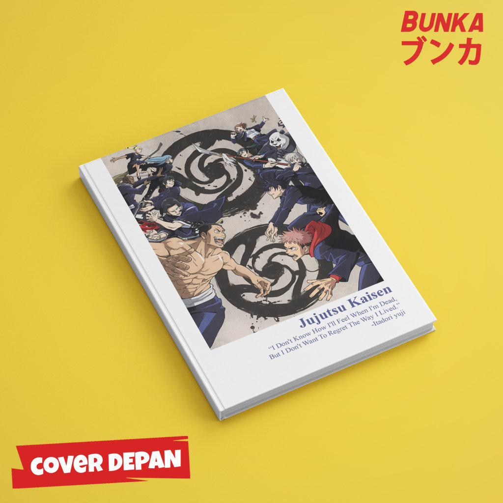 

Note Book Aesthetic Anime Jujutsu Kaisen Hardcover A5 Buku Tulis Catatan Notes Agenda Planner Jurnal vintage buku catatan story book kado anniversary valentine cowok cewek murah