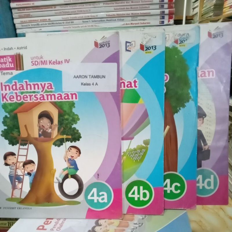 tematik terpadu kelas 4 sd erlangga (4a-4d)