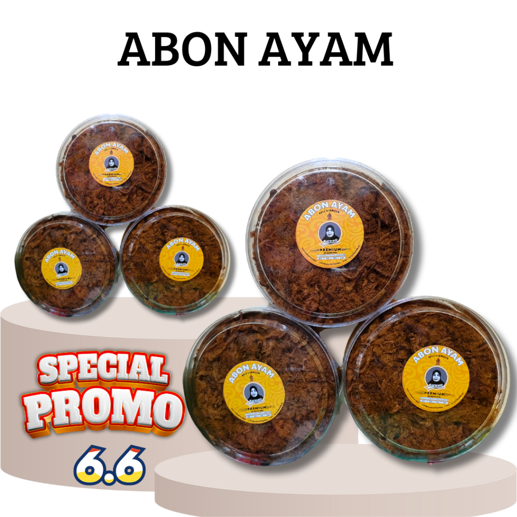 

Abon ayam Karwati +- 135gr Toplesan khas Cianjur