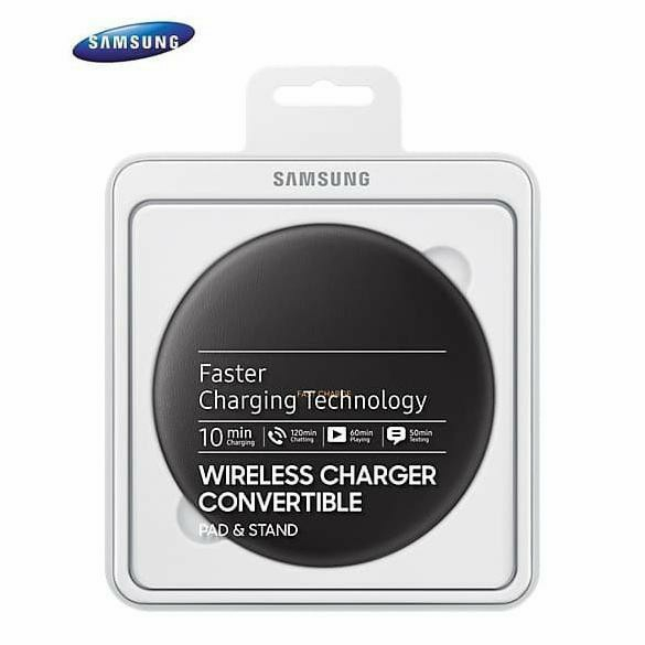 Samsung Wireless Charger Convertible EP-PG950 Fast Charging With Travel Adaptor Pengisi Daya Nirkabel Tanpa Kabel