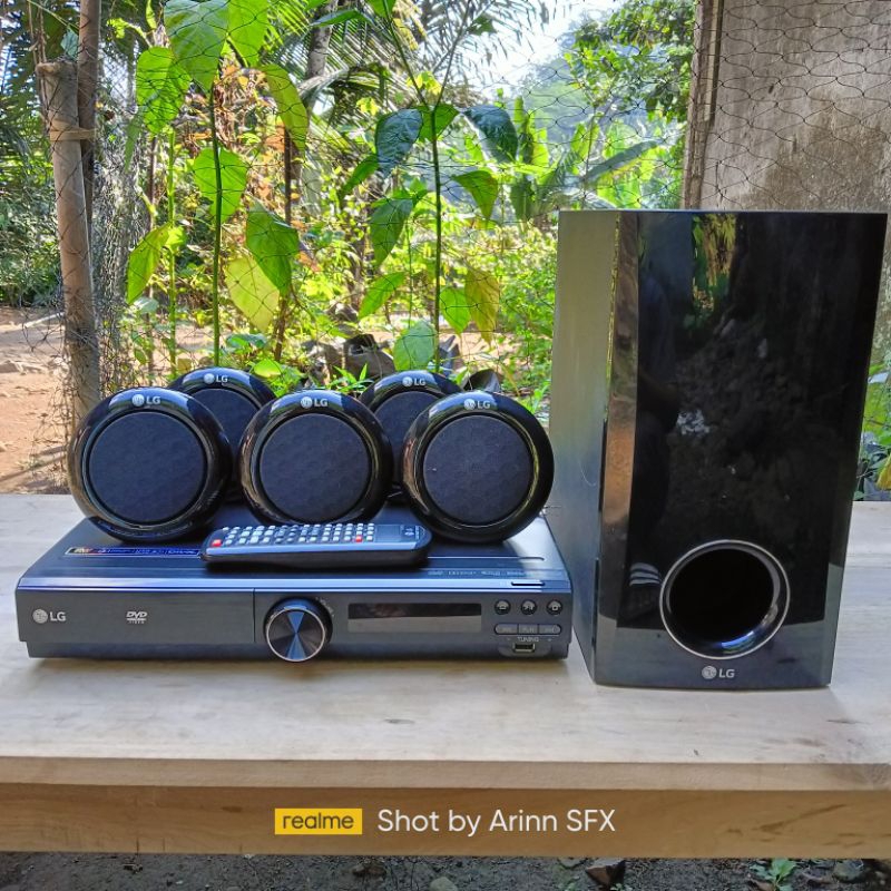home theater LG dh3140 bekas normal mulus