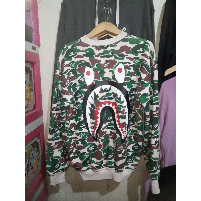 CREWNECK ABATHINGAPE CAMO SECOND ORIGINAL