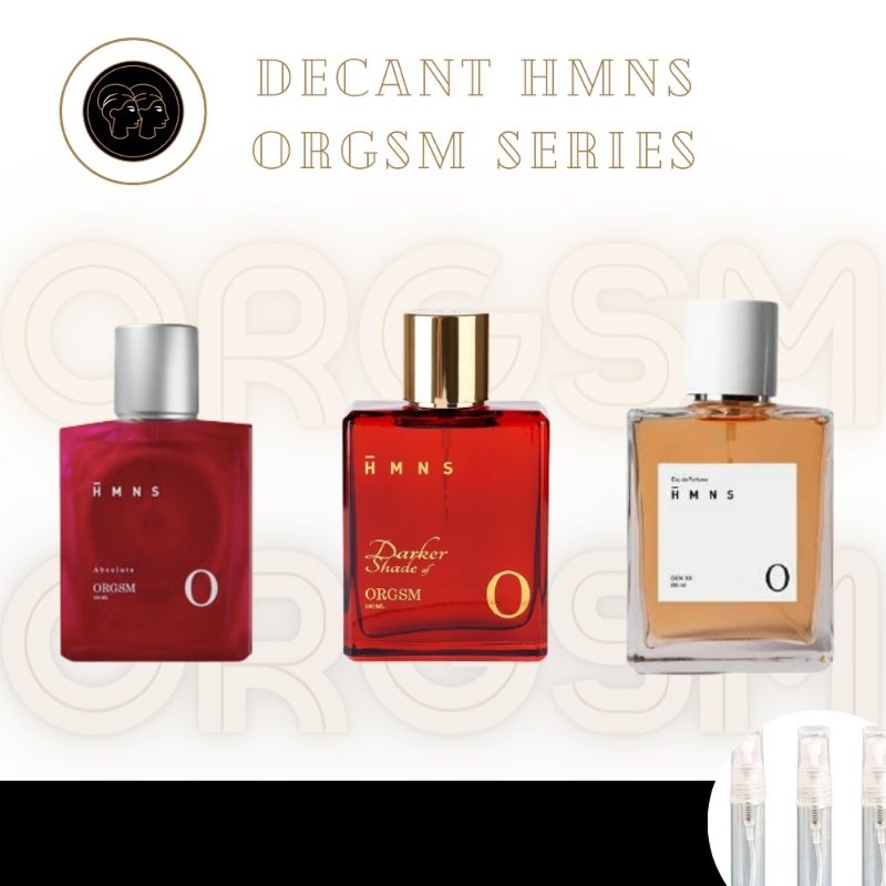 DECANT PARFUM HMNS ORGSM/ORGASM SERIES. ORGASM, ABSOLUTE, DARKER SHADE