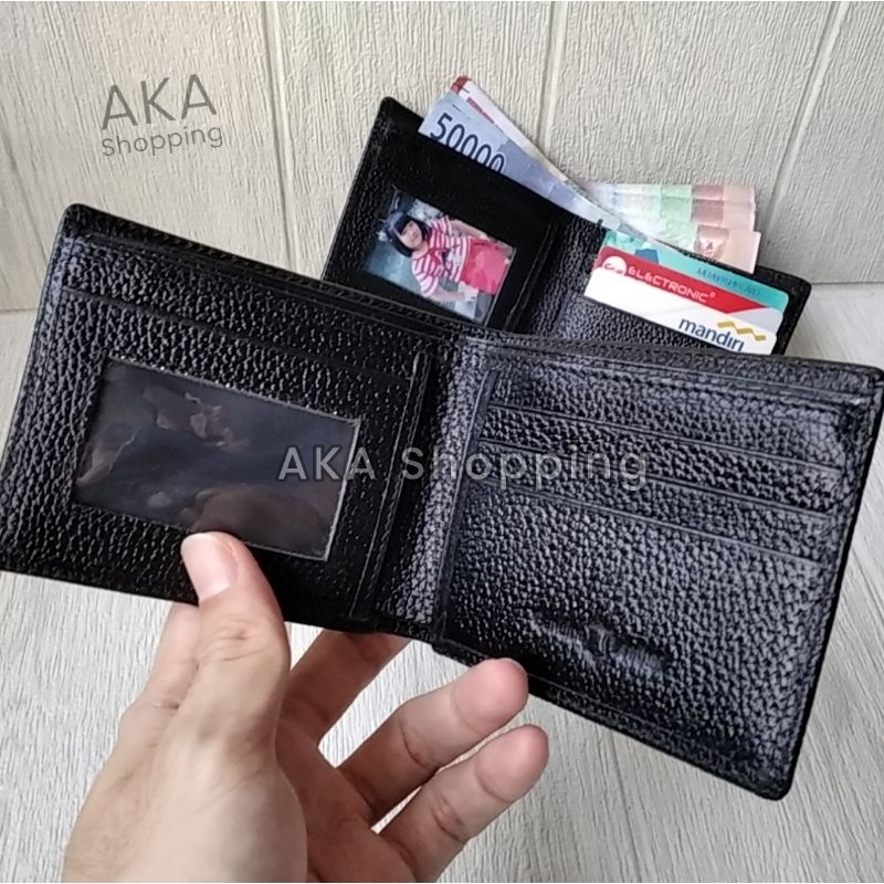 [DPT KLT08] Dompet Lipat Horizontal Asli Kulit Sapi