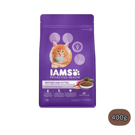 IAMS CAT FOOD PREMIUM 400gr