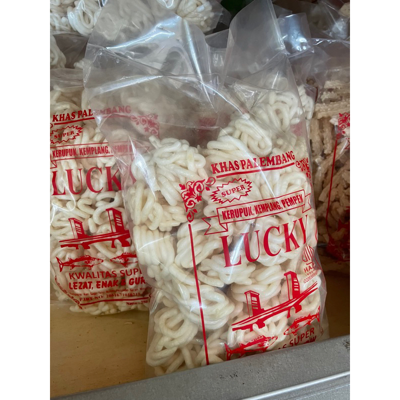 Jastip kerupuk kemplang LUCKY PALEMBANG