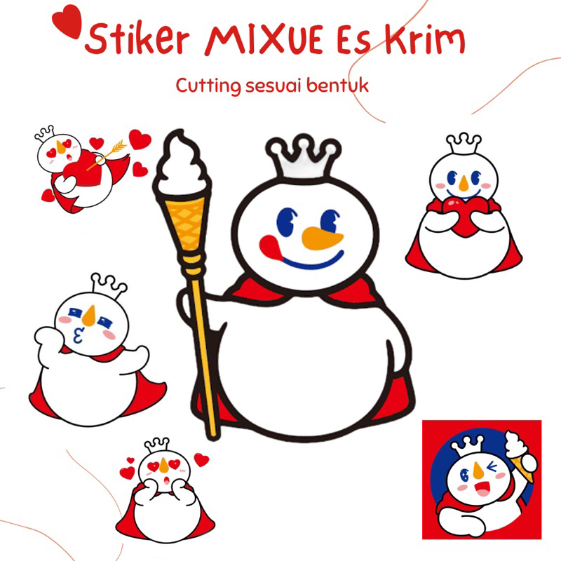 

Stiker Mixue Es Krim Sticker Logo Mixue Stiker Cutting Mixue Stiker Mixue Viral