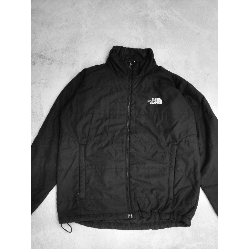 Jaket TNF second / jaket the north face gelembung semi puffer second