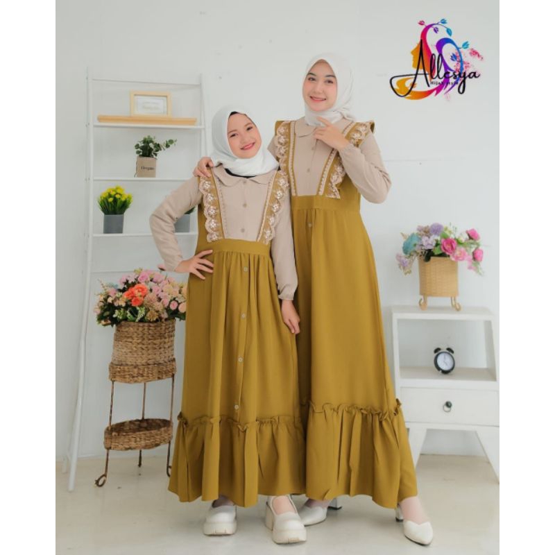 LIRRA DRESS By ALLESYA GAMIS KEKINIAN TERBARU LIRRA/COD/GAMIS REMAJA/GAMIS KONDANGAN/GAMIS TERLARIS