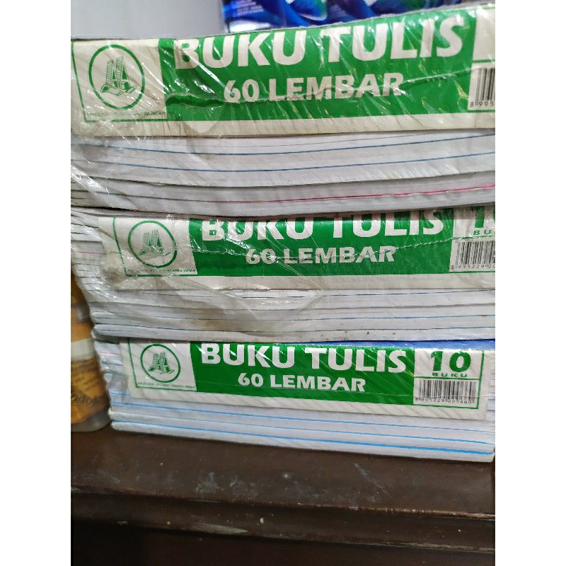 

BUKU TULIS AA ISI 60LEMBAR / PER PACK