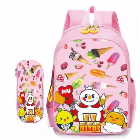 GGS  tas ransel anak sekolah PAUD TK SD LAKI 2in1 PREMIUM VIRAL terbaru 2023 karakter ES KRIM MIXSUE terlaris bisa COD