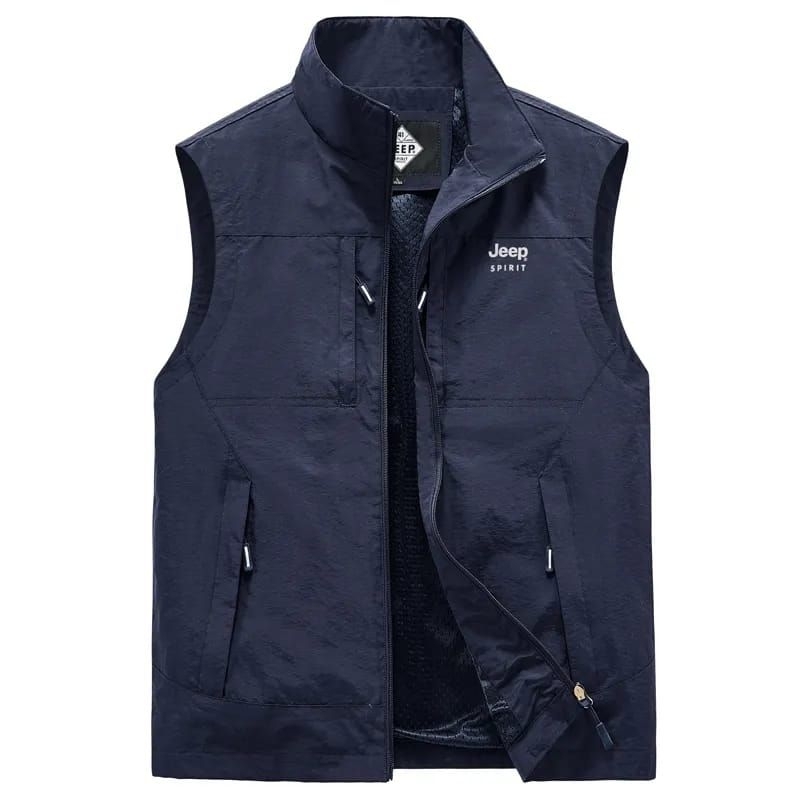 jaket rompi pria/ rompi model keren cool/rompi bahan katun taslan dll