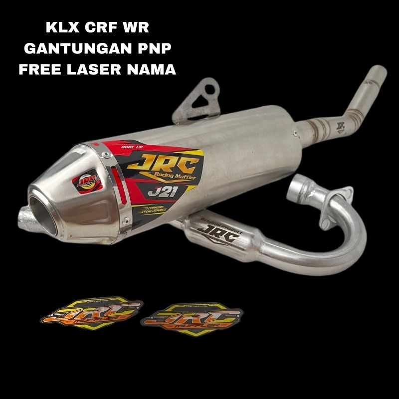 Knalpot Racing Klx Crf Wr Gantungan PNP JRC Original