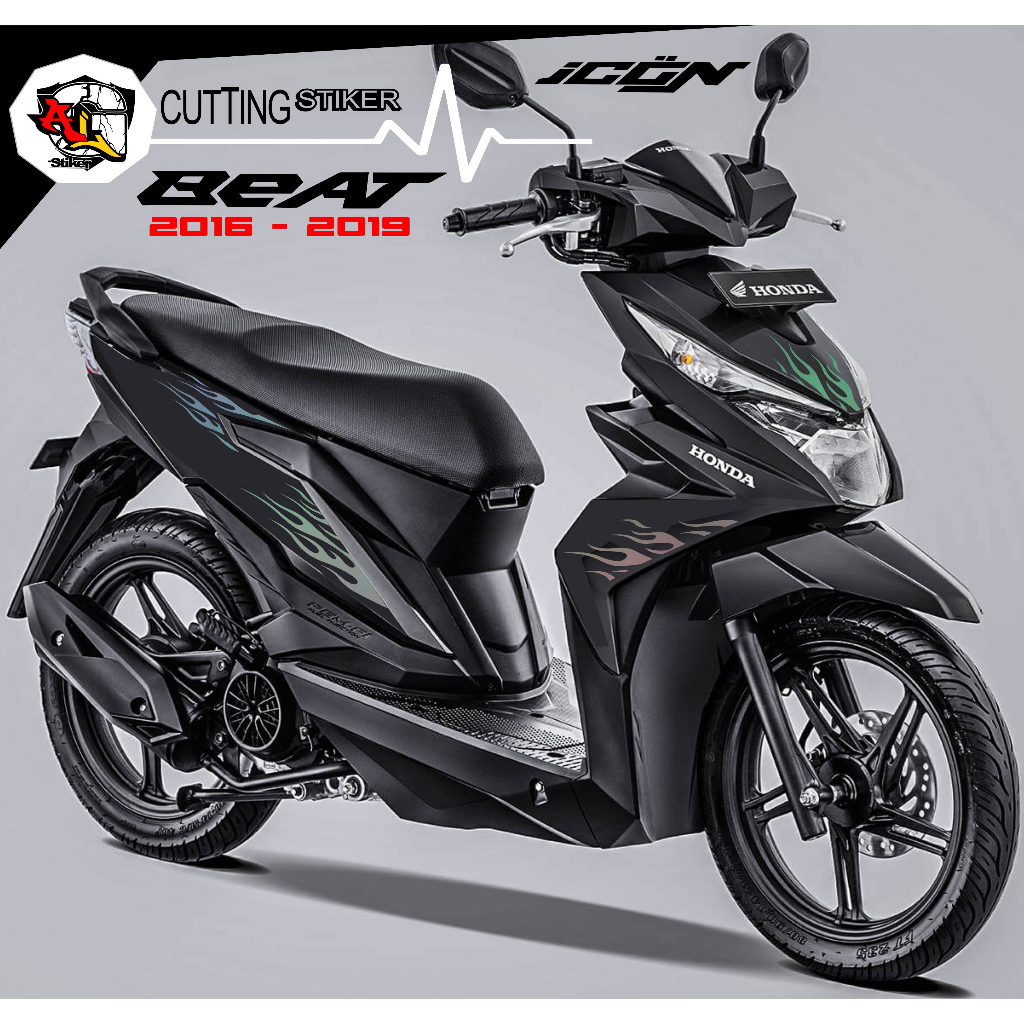 STICKER CUTING API/SC.256/STIKER BEAT F1 2016.2017.2018/STRIPING LOGO/STRIPING BEAT/STRIPING BEAT ST