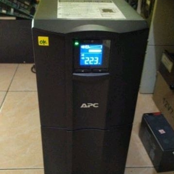 UPS ONLINE PURE SINEWAVE APC Smart-UPS C 3000 APC SMC 3000VA 2100W 48V + Baterai Internal | Siap Pak