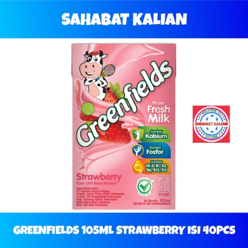 Greenfields 105ml 1 karton isi 40pcs