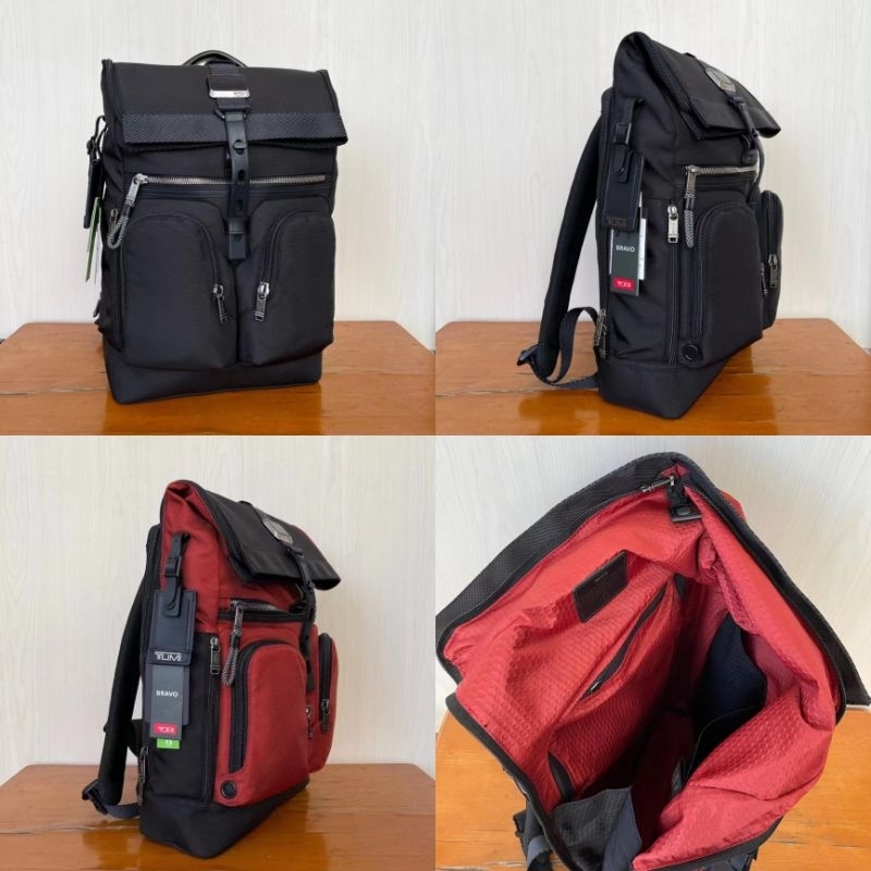 232659 tas ransel series London roll top backpack luke terlaris