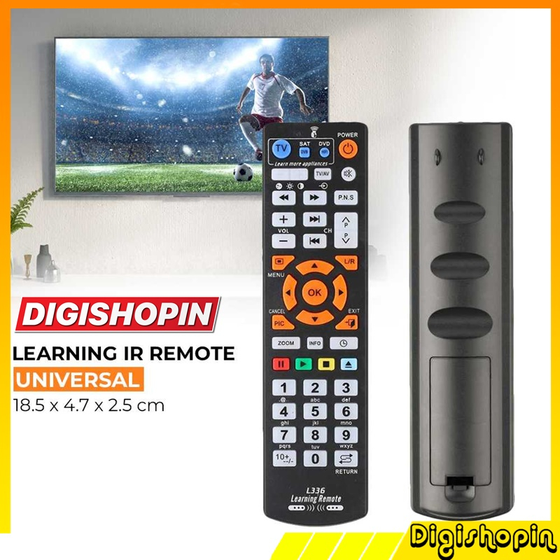 CHUNGHOP Remot TV DVD Player Universal Learning IR Remote L336