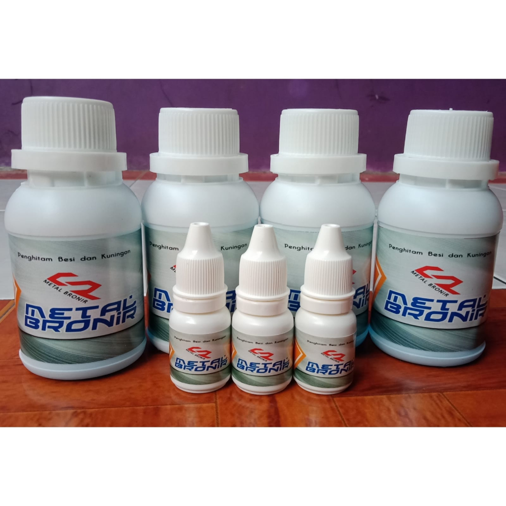 (BISA COD) SS Metal Bronir 100ml