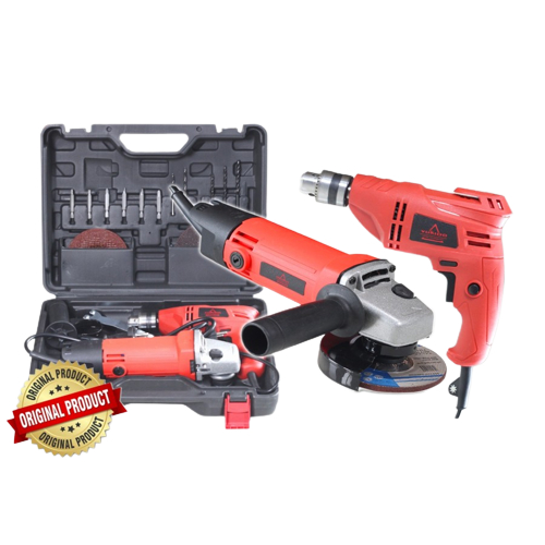 PROMO PAKET SET BOR GERINDA MURAH PROMO MESIN BOR 10MM DAN GERINDA 4 INCH