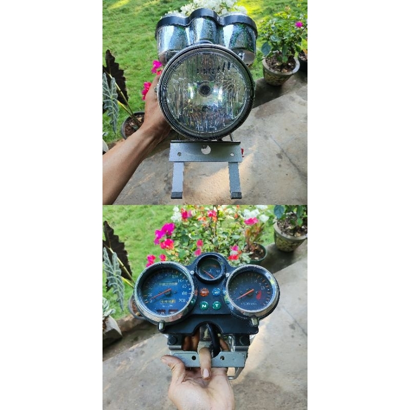 lampu set spedo ninja ss lampu bulat ninja R original