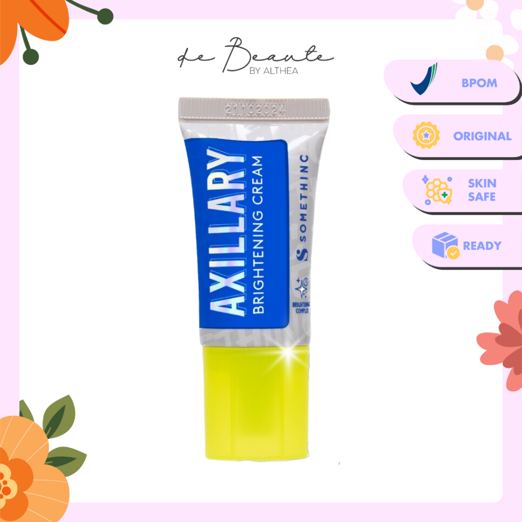 Somethinc Axillary Brightening Cream 15g - Krim Ketiak Kinclong dalam 4 Minggu - Pencerah Ketiak dan Lipatan Tubuh