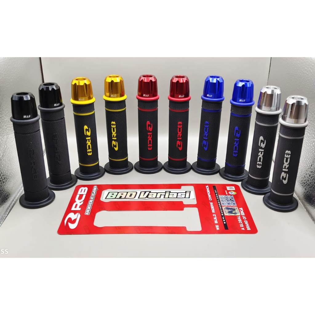 Handgrip Grip RCB Racing Original HG55 + Jalu stang Cnc