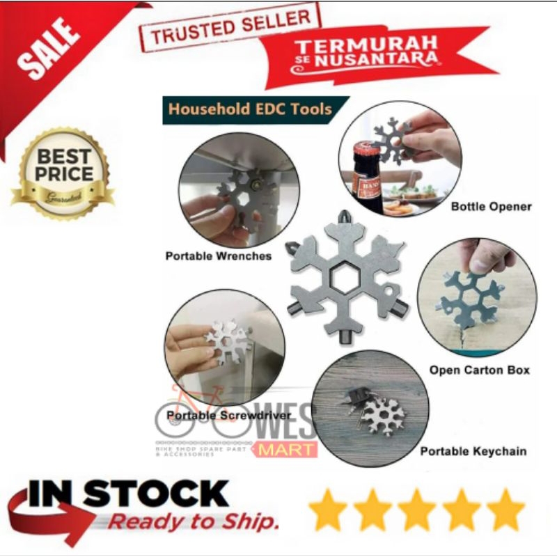 Kunci Serbaguna 18 in 1 Sepeda