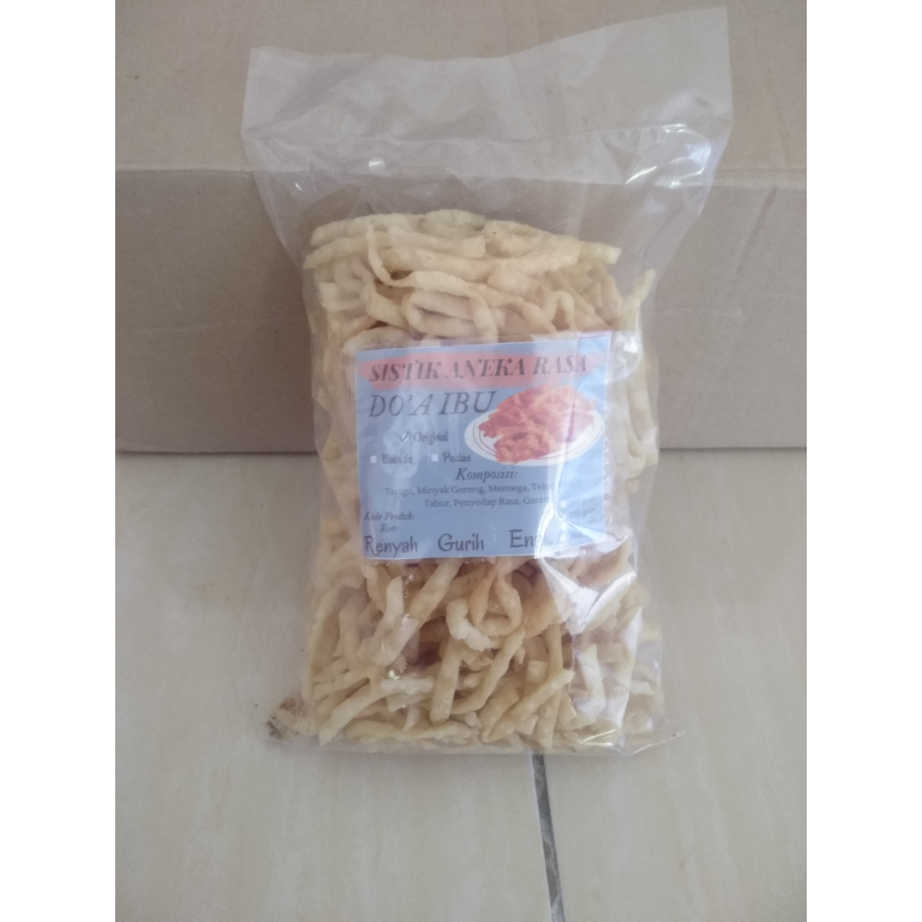 

Sistik 250 gram Original Renyah, Enak Dan Gurih