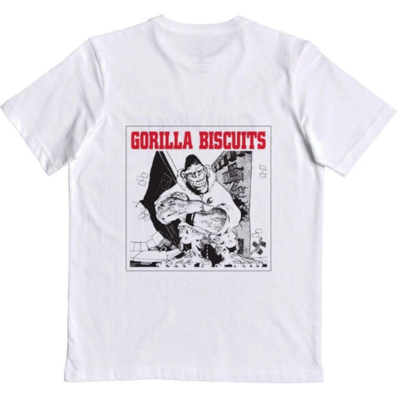 TSHIRT BAND GORILLA BISCUITS | KAOS BAND GORILLA BISCUITS -UNISEX