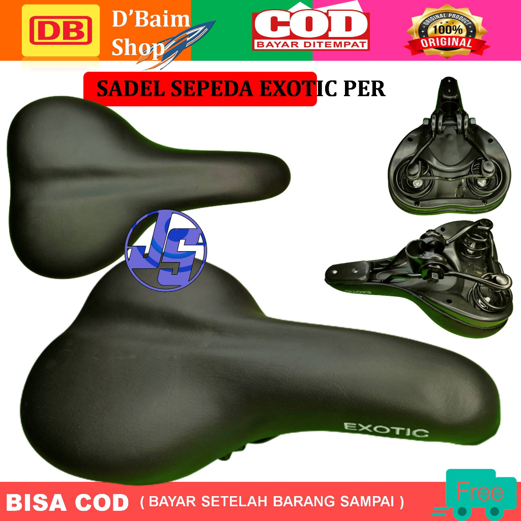 Sadel Sepeda Jok Sepeda Empuk eXOTIC Jok Sepeda MTB Gunung CTB SELIS