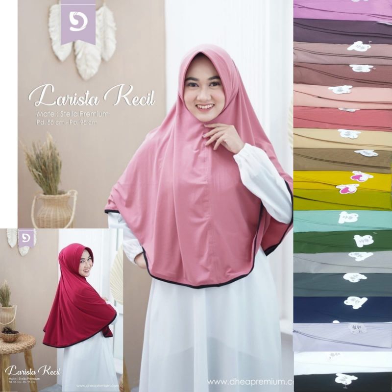 Hijab Larista Series (Kecil) - Dhea Hijab