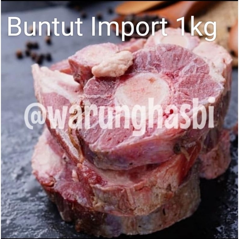 

1kg Buntut Sapi import center cut