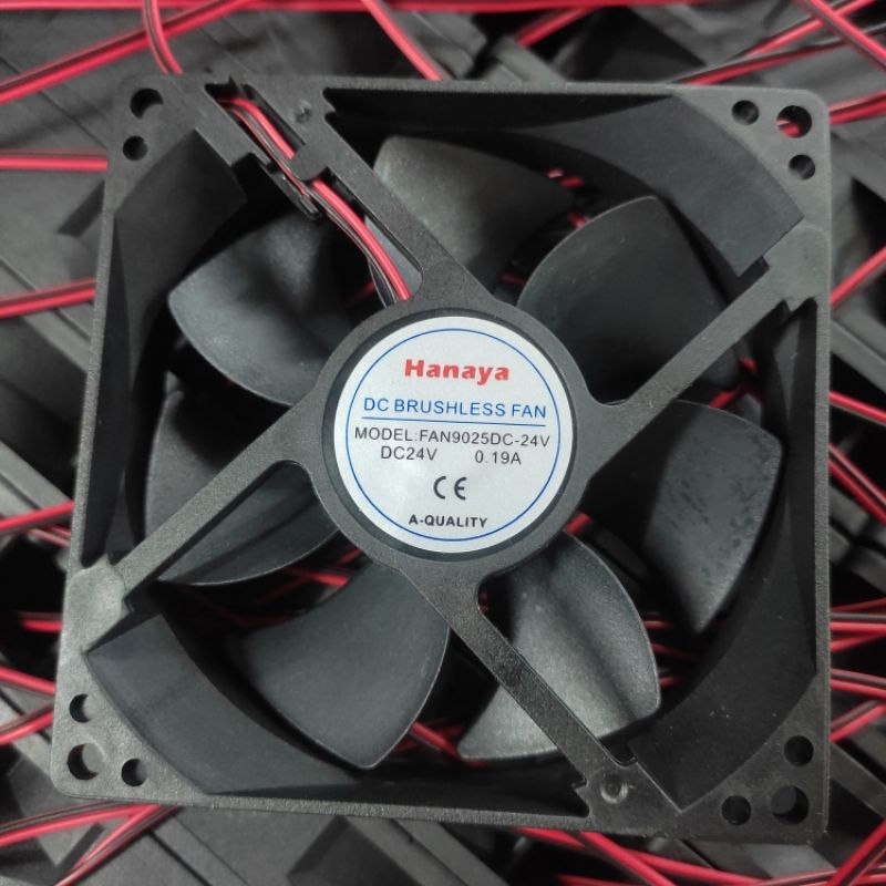 Fan Dc Cooling fan Hanaya 9cm x 9cm Dc 24V