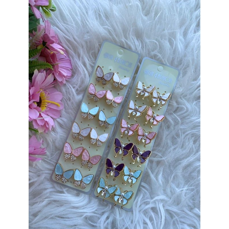 bros ecer dagu mini  batu mata kucing/bros dagu  mini korea swarovski diamond