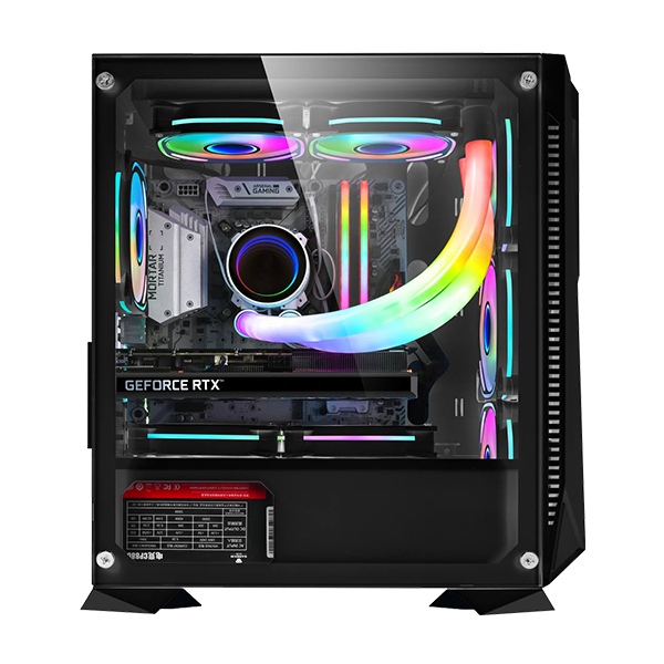 NYK Nemesis Casing PC Gaming T65 Momus Free 1Fan RGB