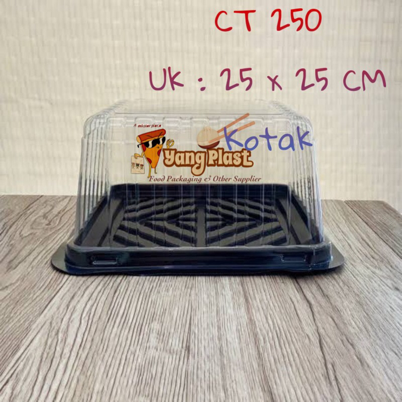 {ISI 10 PCS } MIKA CT 25 KOTAK / MIKA KUE TART 25 CM / MIKA TUMPENG CT 25 KOTAK / MIKA TUMINI CT 25 