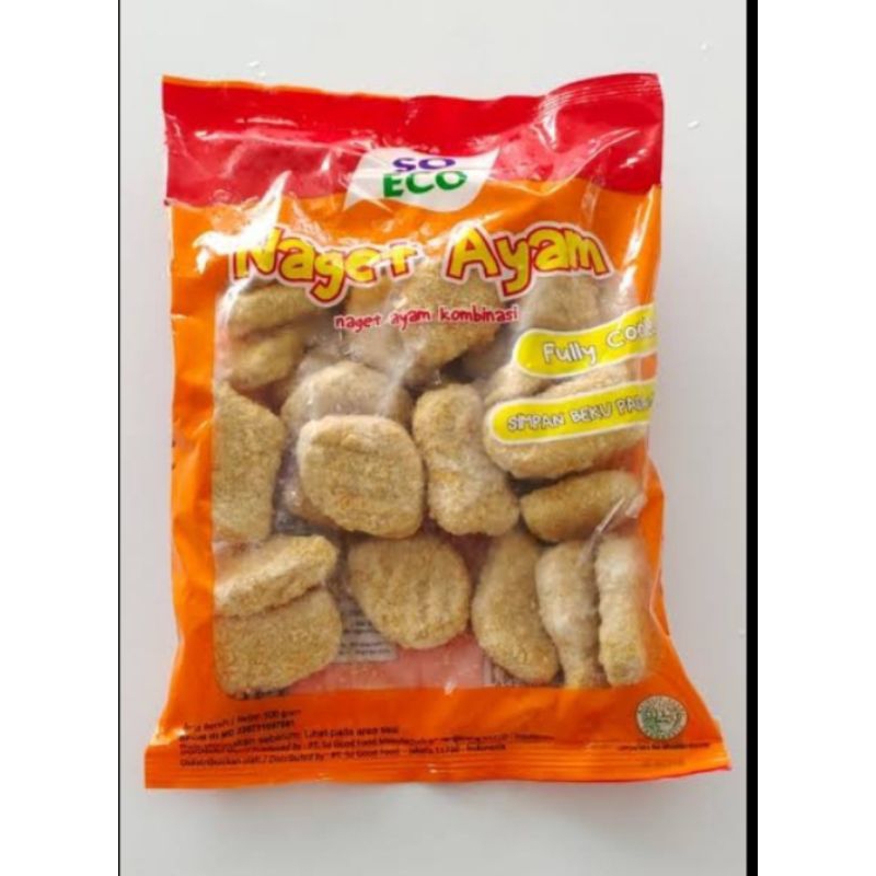 

So Eco Nugget Naget Ayam 500 gr