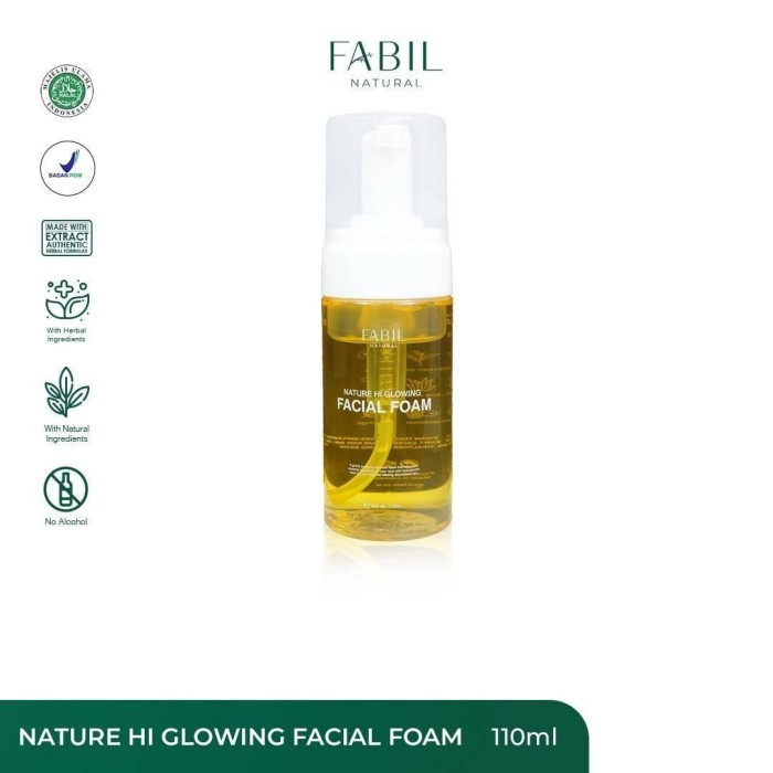 FABIL NATURAL NATURE HI GLOWING FACIAL FOAM 110ML