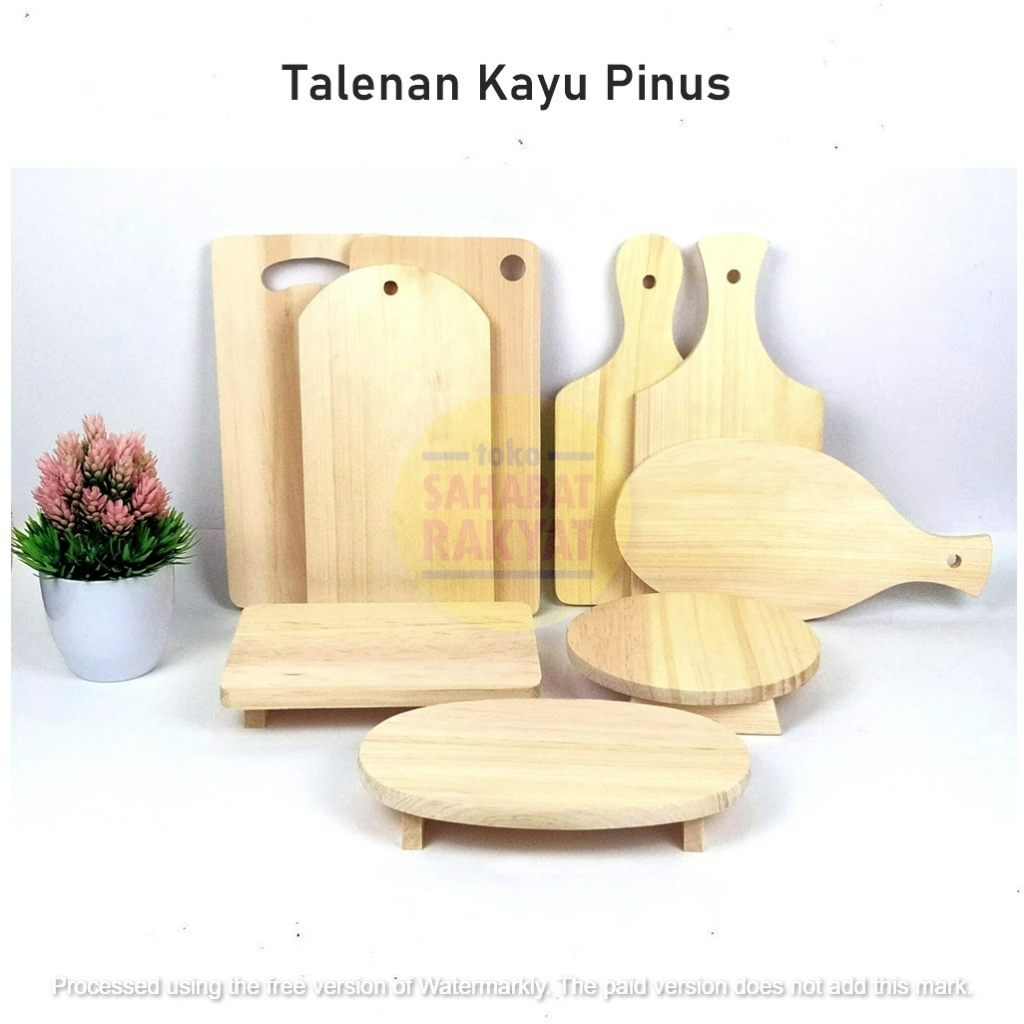 Talenan Kayu Pinus