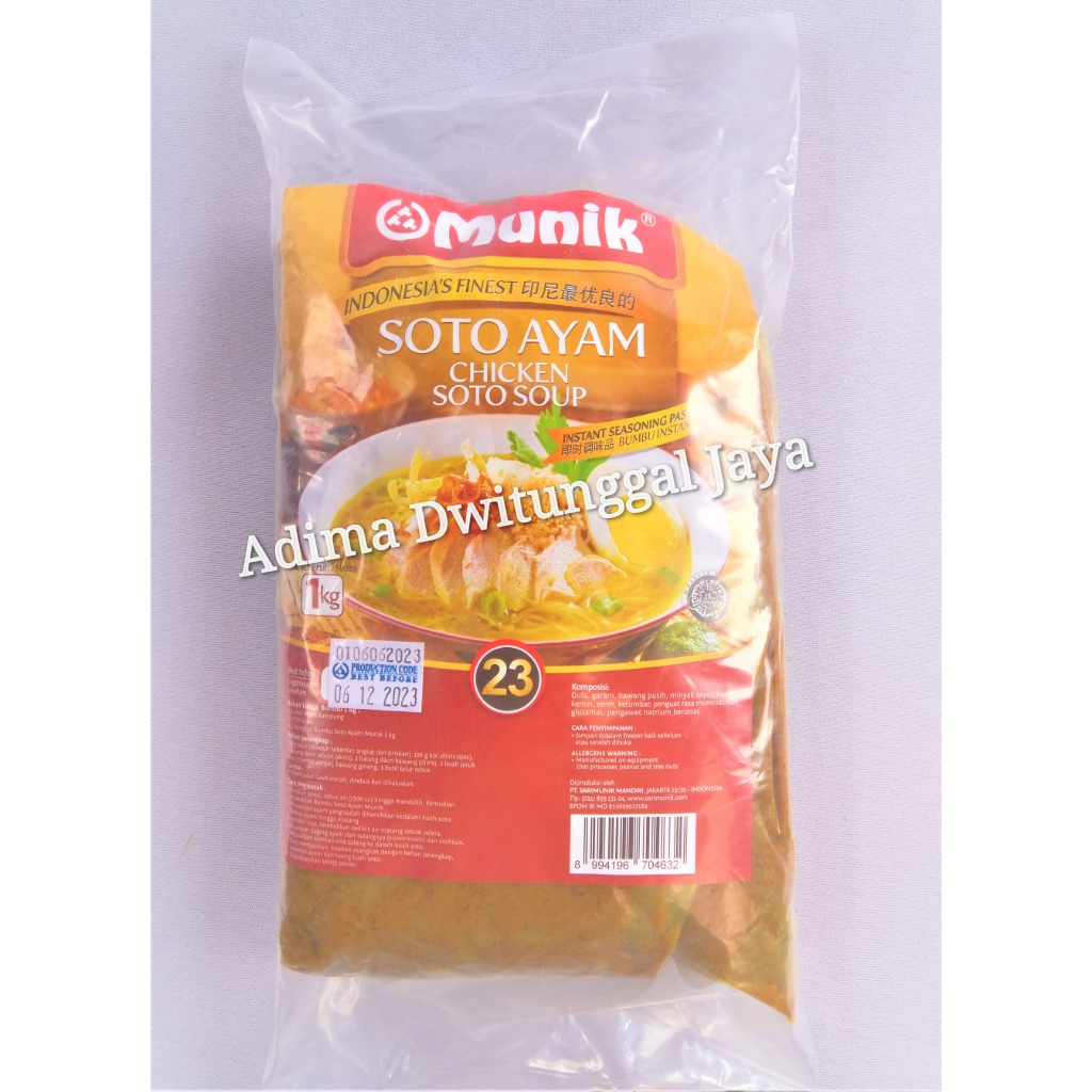 Munik Bumbu Soto Ayam 1Kg