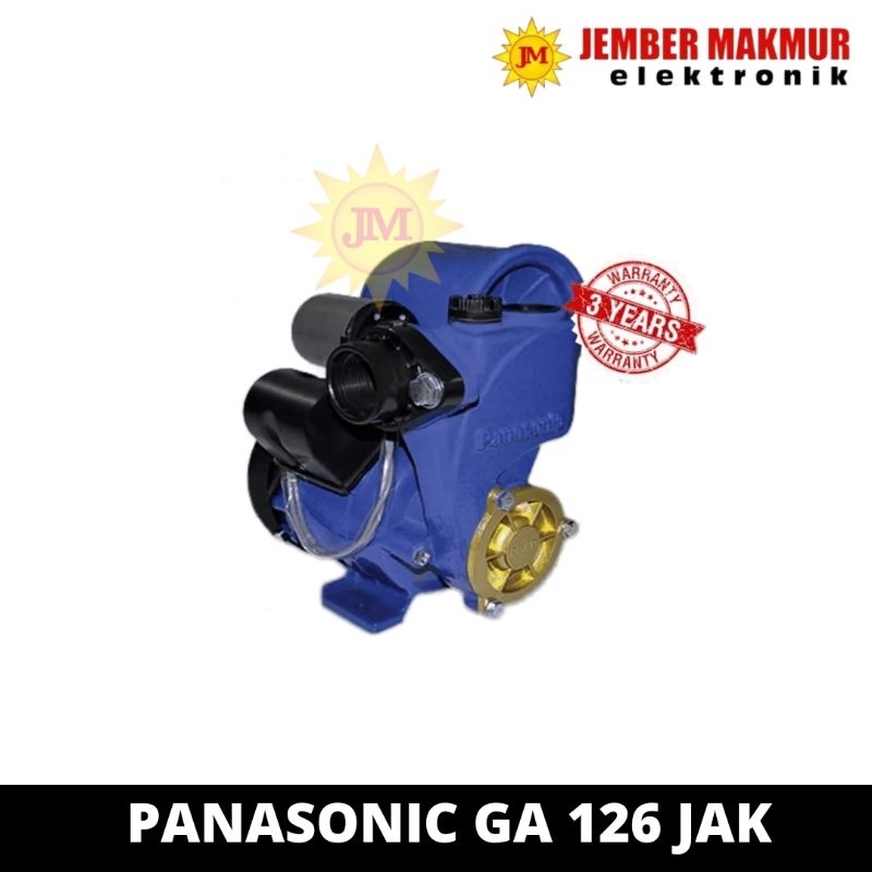 PANASONIC GA 126 JAK POMPA AIR SUMUR DANGKAL OTOMATIS