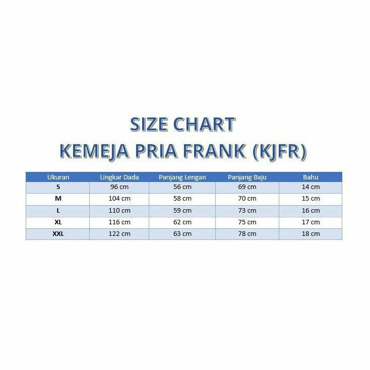 Kemeja Pria Frank - Kemeja Pria - Kemeja Laki laki - Kemeja - Kemeja Laki - Kemeja Pria