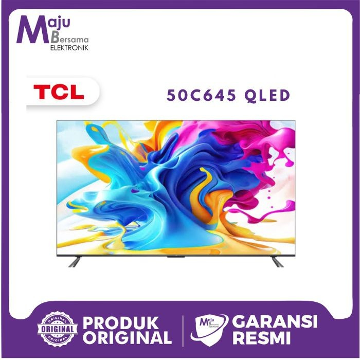 TV TCL 50C645 QLED 4K UHD  TV 50 INCH  ANDROID TV