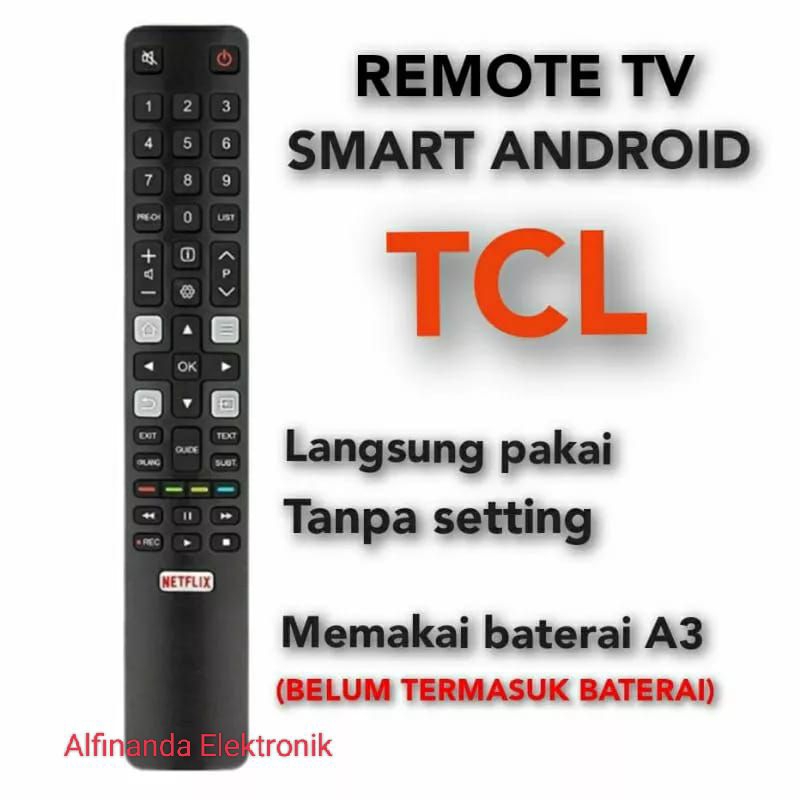 Remot TV TCL SMART ANDROID TCL LED