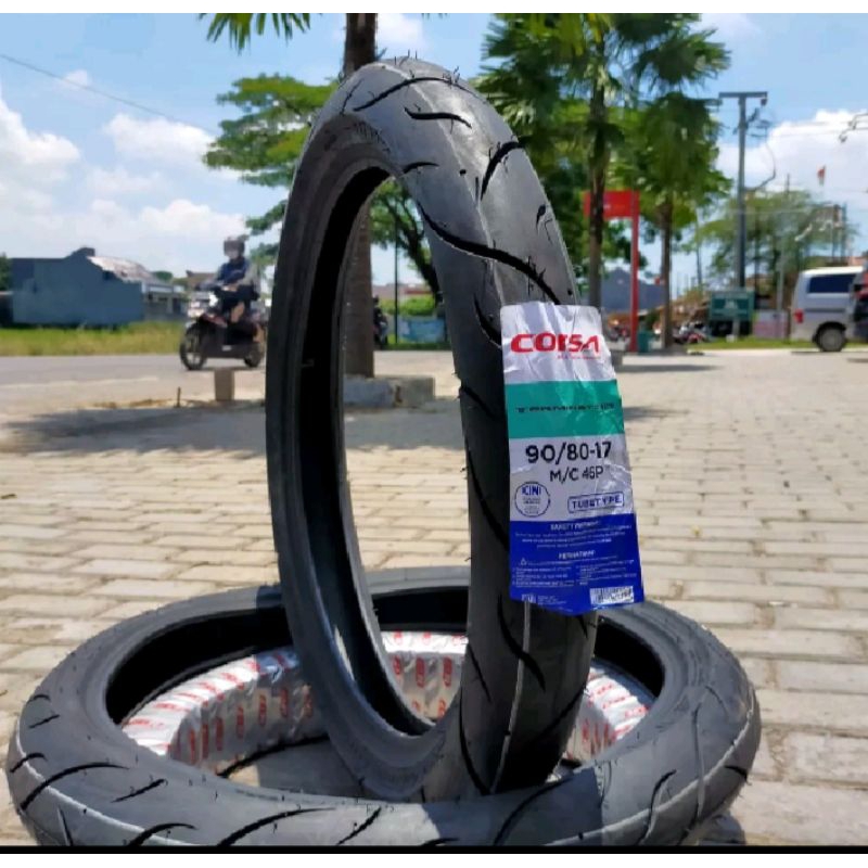 Ban Corsa Terminator 90/80-17 80/80-17 tubetype 80 90-17(tidak tubeless)