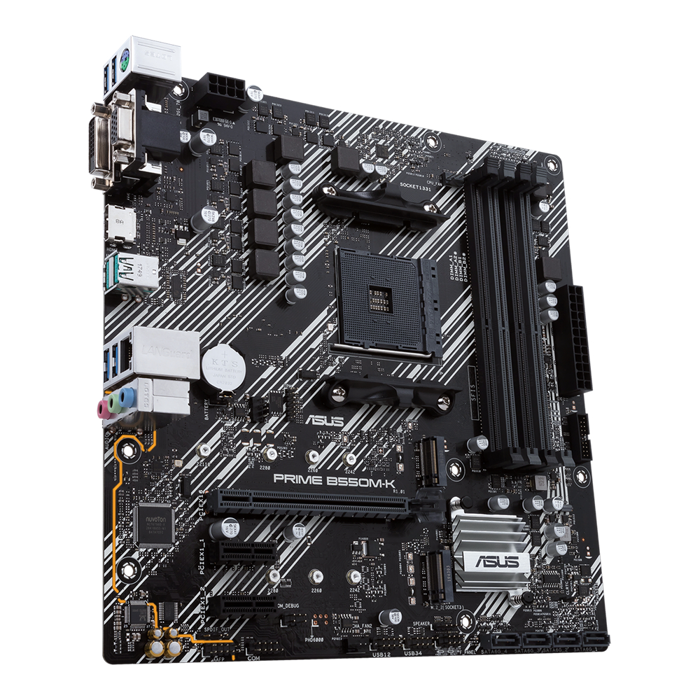 ASUS PRIME B550M-K | MOTHERBOARD AMD AM4 B550 mATX